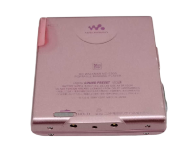 Sony MZ-E505 Walkman Portable MD Player | Pink | MiniDisc Player