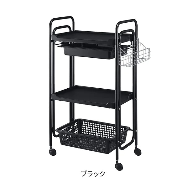 7BEAUTY（7ビューティー） ワゴン キャスター付き 引き出し 4段